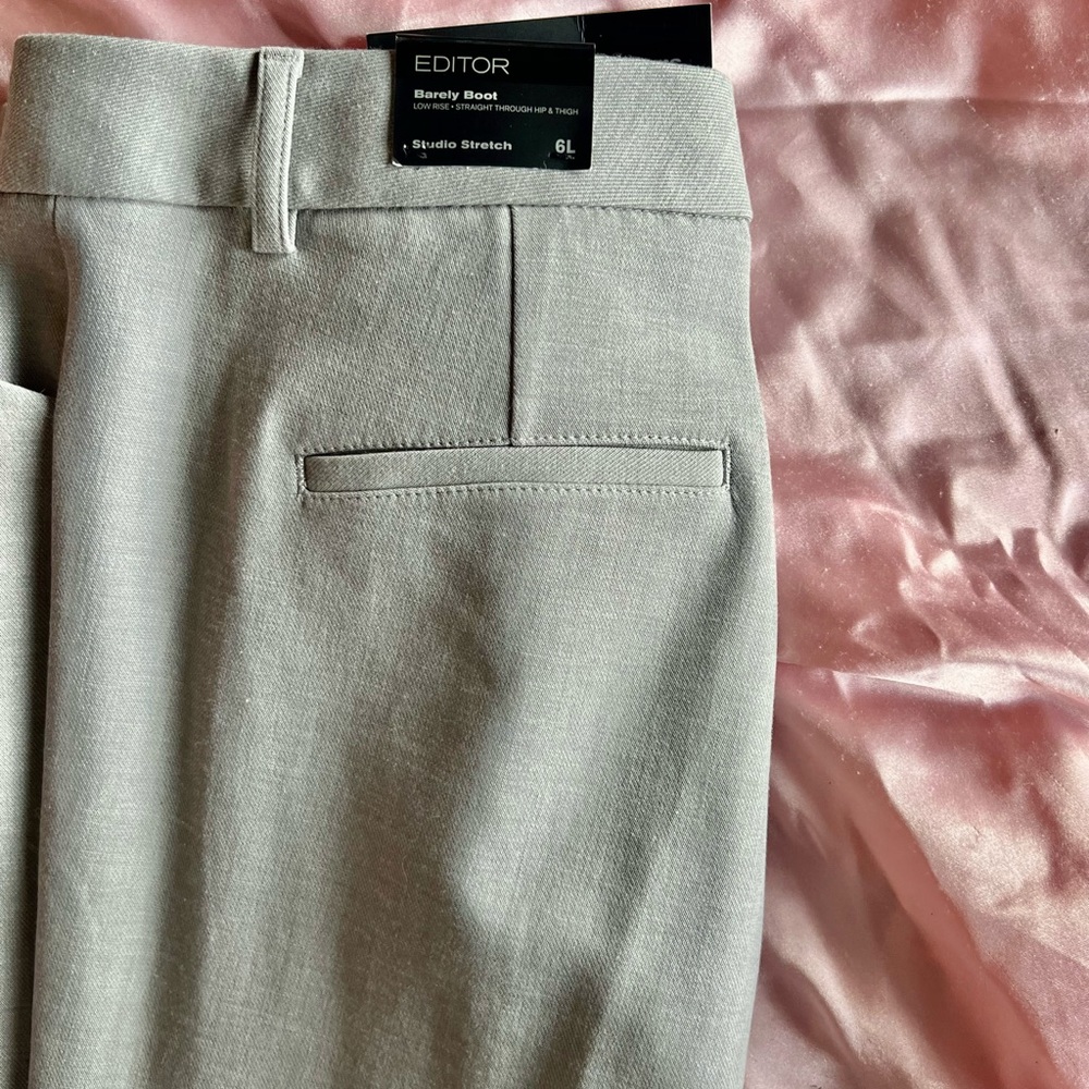 Express Editor Barely Boot Studio Stretch Pants